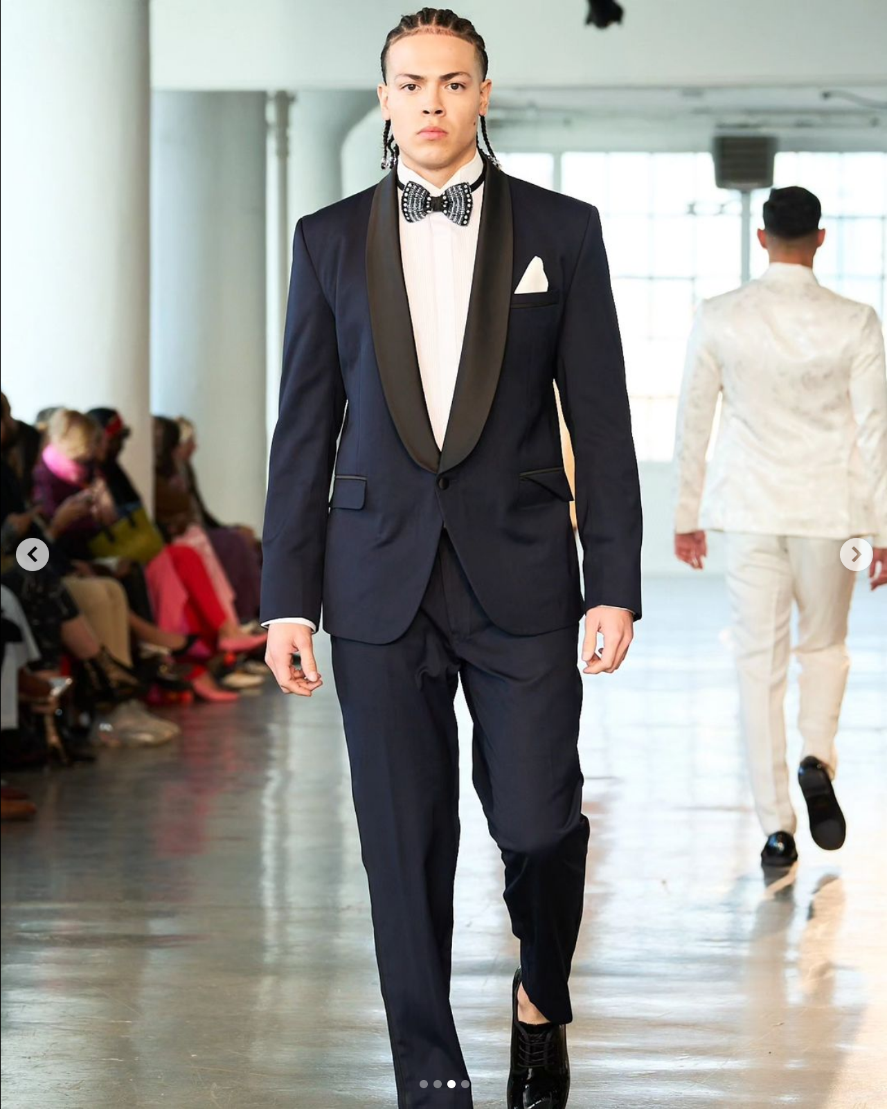 Classy Dark Blue Tuxedo